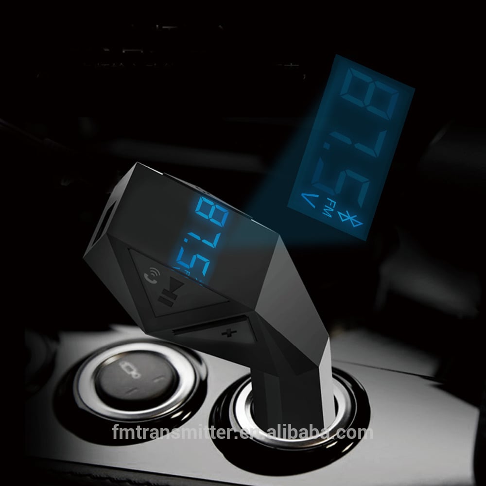 Πομπός Bluetooth USB, SD MP3 Player & Φορτιστής USB Αυτοκινήτου με Μικρόφωνο - Car FM Transmitter